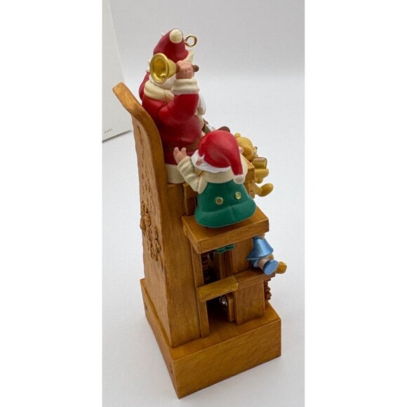 Hallmark Keepsake Christmas Ornament Santas Jolly Workshop 2009 Light & Sound - Picture 7 of 11